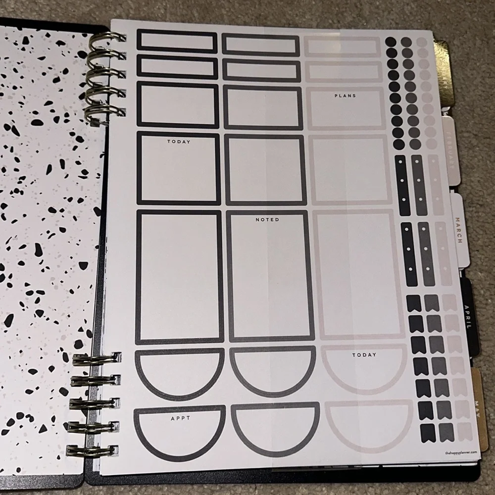 Happy Planner 2025 - minimalist style